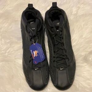 Nike Zoom Air Dri Fit Men’s Black and White Football Cleats Size 11.5
